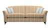 Grand Sofa. Baslow Stripe Mink - Grade B